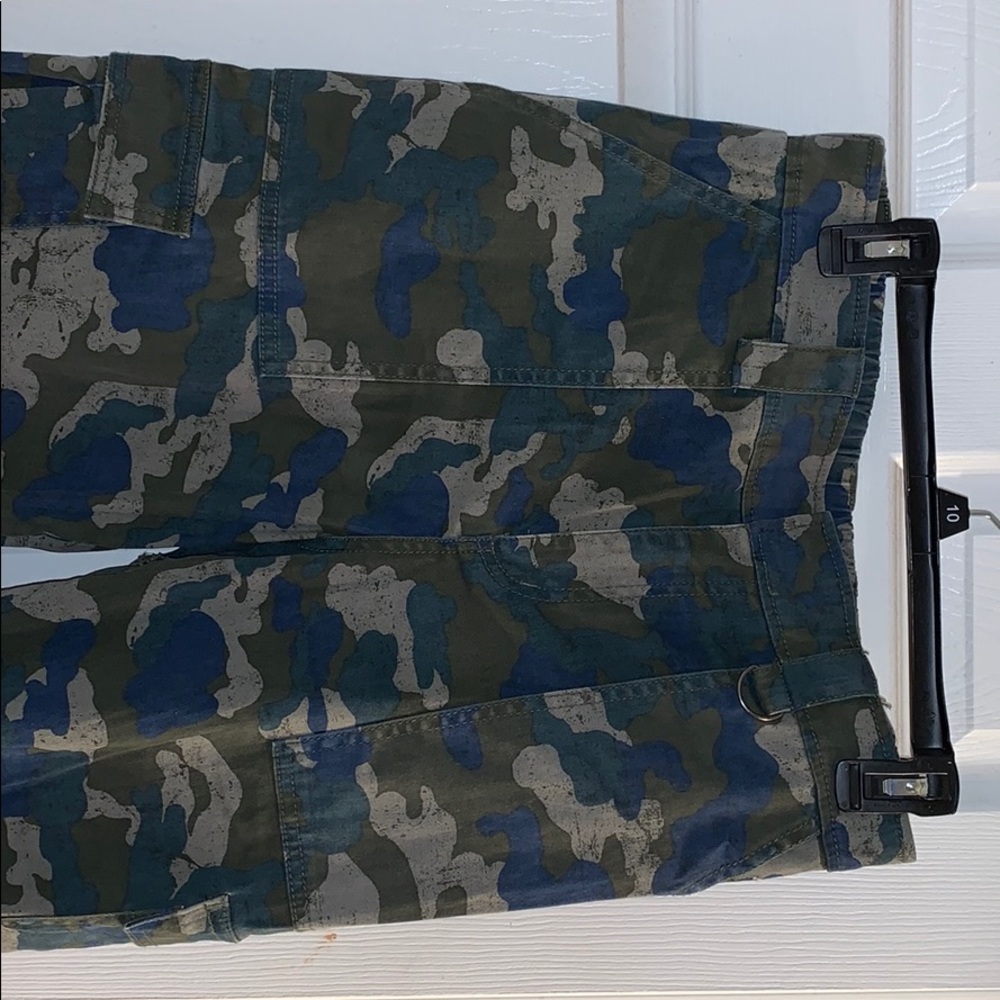 Camo cargo pants